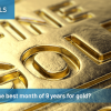 Is January the best month of 9 years for gold?