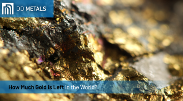 How much gold is left in the world?